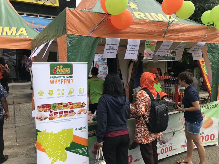 Toko Prima Freshmart di kawasan Villa Melati Mas Blok JS, Serpong (Foto: Robi Setiawan/Detikcom) Toko Prima Freshmart di kawasan Villa Melati Mas Blok JS, Serpong (Foto: Robi Setiawan/Detikcom)