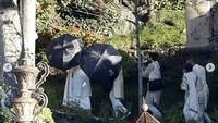 Pernikahan mereka di gelar secara tertutup dan sangat intim.  Foto: Dok. Instagram