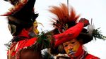 Tari Tradisional Papua Nugini Sambut Kedatangan Presiden China