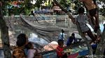 Potret Pembongkaran Waring Topeng Kali Item