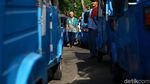 Penampakan Bajaj hingga Transjakarta Antre Panjang Isi BBG