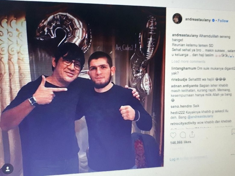 Tampil Bareng Nurmagomedov, Andre Taulany Bikin Ngakak Tampil Bareng Nurmagomedov, Andre Taulany Bikin Ngakak