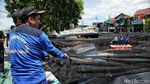 Potret Pembongkaran Waring Topeng Kali Item