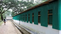 Di tengah isu repatriasi terhadap para pengungsi Rohingya, sejumlah pengungsian tetap dibangun untuk menampung para pengungsi Rohingya yang kabur menuju Bangladesh usai mengalami kekerasan dan kekejaman di Myanmar. Mohammad Ponir Hossain/Reuters.