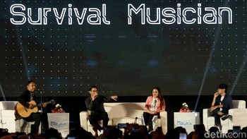 Afgan, Sheryl hingga Eka Gustiwana berbicara dalam survival musician yang dipandu oleh musisi Pongky Barata.