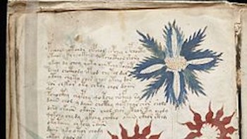 Manuskrip Voynich adalah naskah kuno yang berasal dari sekitar tahun 1400 yang belum dapat diterjemahkan oleh siapapun sampai sekarang. Naskah 240 halaman ini penuh dengan ilustrasi dan diagram. Semua usaha untuk menerjemahkannya masih menemui kegagalan. Foto: istimewa
