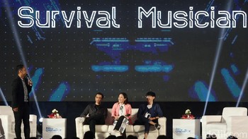 Sejumlah musisi papan atas Indonesia hadir dalam gelaran Innocreativation yang diselenggarakan di Grand City Convention Hall, Surabaya, Kamis (15/11/2018).