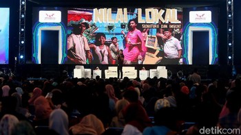 Kehadiran Dimas Jay tentunya sudah ditunggu-tunggu para pengunjung di Innocreativation.