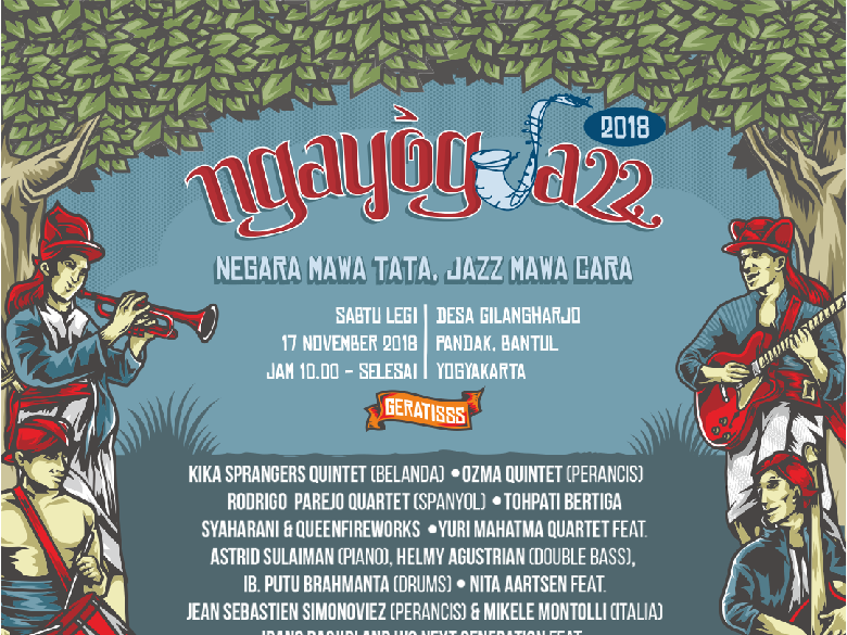 Weekend Ini Nonton Ngayogjazz 2018 di Bantul Yuk! Weekend Ini Nonton Ngayogjazz 2018 di Bantul Yuk!