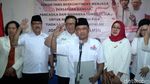Bersama Pelangi kebangsaan Agung Laksono Deklarasi Dukung Jokowi