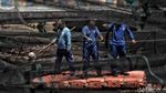 Potret Pembongkaran Waring Topeng Kali Item