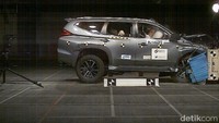 Mobil dites pada tahun 2016 lalu, dan memberikan hasil rating 5 bintang untuk perlindungan orang dewasa. Namun untuk perlindungan anak-anak mobil hanya mampu memberikan bintang 4. Pajero Sport yang dites merupakan tipe yang dilengkapi Electronic Stability Control dan seat belt reminder untuk driver dan penumpang. Istimewa/ASEAN NCAP.