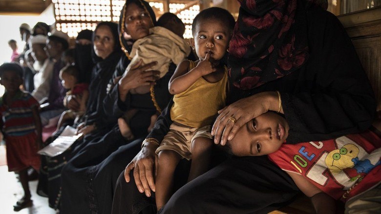 Takut Dikembalikan ke Myanmar, Pengungsi Rohingya Bersembunyi Takut Dikembalikan ke Myanmar, Pengungsi Rohingya Bersembunyi