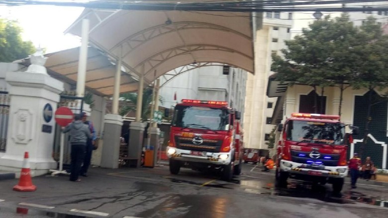 2 Jam Terbakar, Api di Kementerian Pertahanan Sudah Padam 2 Jam Terbakar, Api di Kementerian Pertahanan Sudah Padam