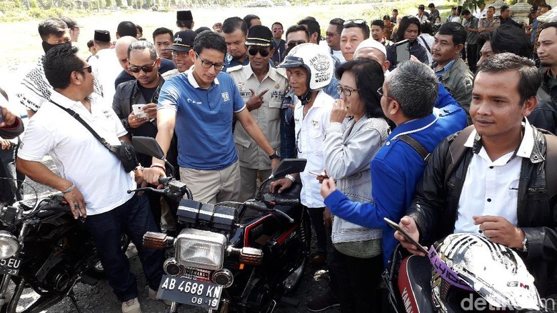 Usai Blusukan ke Pasar, Sandiaga Temui Komunitas RX King di Sleman Usai Blusukan ke Pasar, Sandiaga Temui Komunitas RX King di Sleman