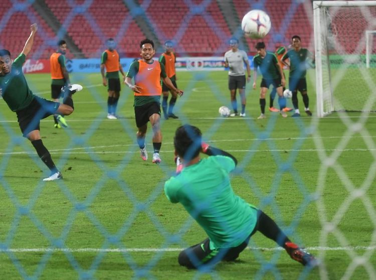 Hadapi Thailand, Skuat Garuda Jajal Stadion Rajamangala