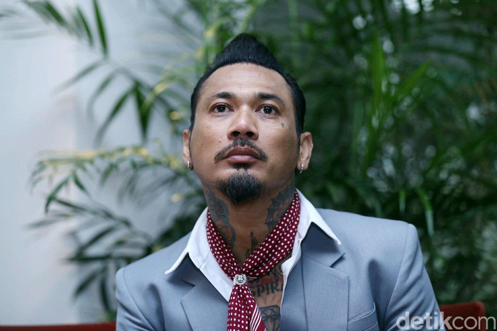 Jerinx SID saat ditemui di kawasan Epicentrum.