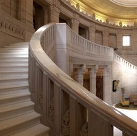 Taj Umaid Bhawan Palace adalah istana megah yang merupakan tempat tinggal pribadi terbesar keenam di dunia, dan bekas rumah keluarga kerajaan Jodhpur. Foto: Getty Images