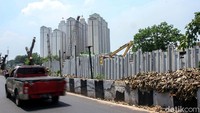 Pembangunan turap itu merupakan salah satu upaya untuk mengantisipasi terjadinya banjir.