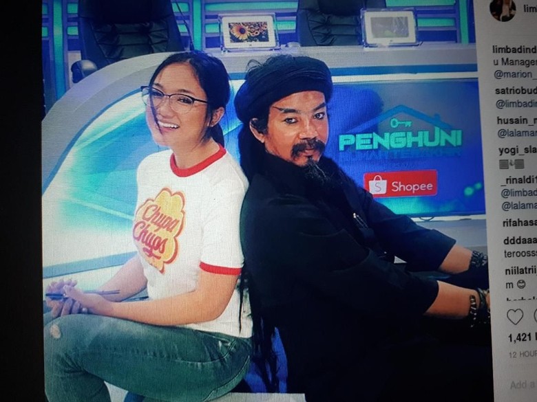 Foto: Marion Jola dan Limbad (Repro Instagram Limbad) Foto: Marion Jola dan Limbad (Repro Instagram Limbad)