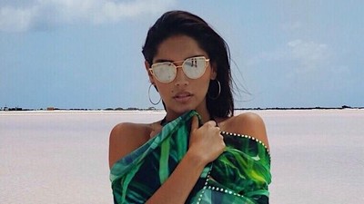 Foto: Liburannya Si Seksi Miss Kolombia 2017