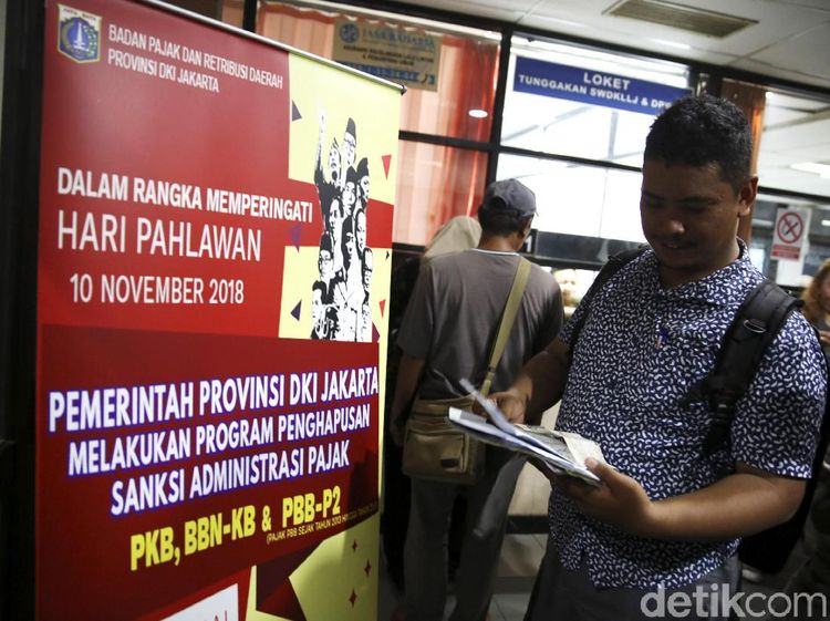 Pemprov DKI Gelar Pemutihan Denda Pajak Kendaraan