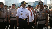 Anies menyebut apel ini bentuk kesigapan menghadapi musim hujan. Sehingga, rakyat Jakarta tidak khawatir terhadap potensi banjir.