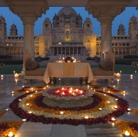 Taj Umaid Bhawan Palace memiliki 347 kamar, termasuk ruang singgasana, museum, ruang perjamuan, ballroom, perpustakaan, kolam renang dalam ruangan dan spa. Foto: Dok. Grand Luxury Hotels
