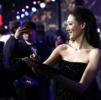 Fantastic Beasts bukan film perdana Claudia Kim di Hollywood. Pada 2014 ia bermain untuk film Marco Polo, kemudian Avengers: Age of Ultron di tahun 2015. Foto: Dok. Getty Images