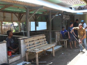 Penampakan Saung Kaki Gunung Guntur Tempat Haris Simamora Ditangkap
