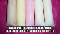 Saking kepengennya makan es mambo, kadang malah jajannya ngumpet-ngumpet ya. Foto: Istimewa