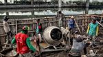 Kali Ancol Dibangun Tanggul untuk Antisipasi Banjir