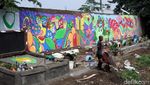 Bantaran Sungai Citarum Dipercantik