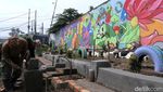 Bantaran Sungai Citarum Dipercantik