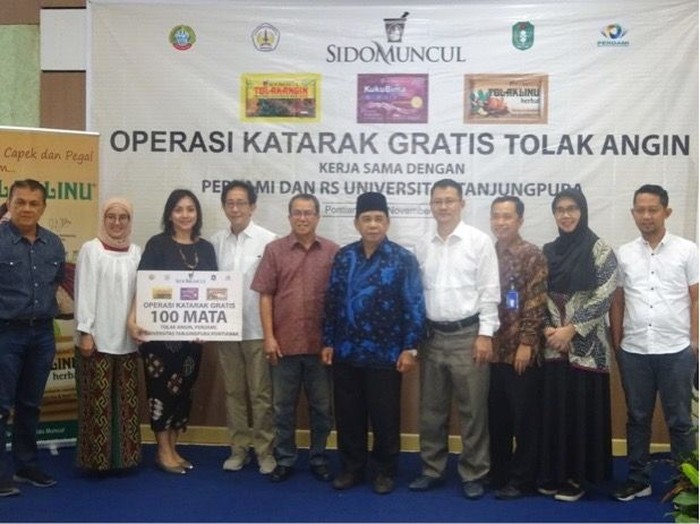 Komitmen Sido Muncul Bantu Pemerintah dengan Operasi Katarak Gratis