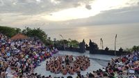 Tari kecak di Uluwatu (Syanti/detikTravel)