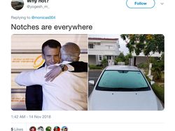Meme: Tren Ponsel Berponi, Notch Kini Ada di Mana-mana