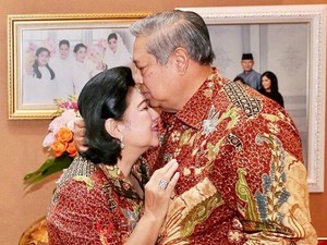 Coretan Mesra Ani Yudhoyono ke SBY: Maafkan Saya Merepotkan Pepo
