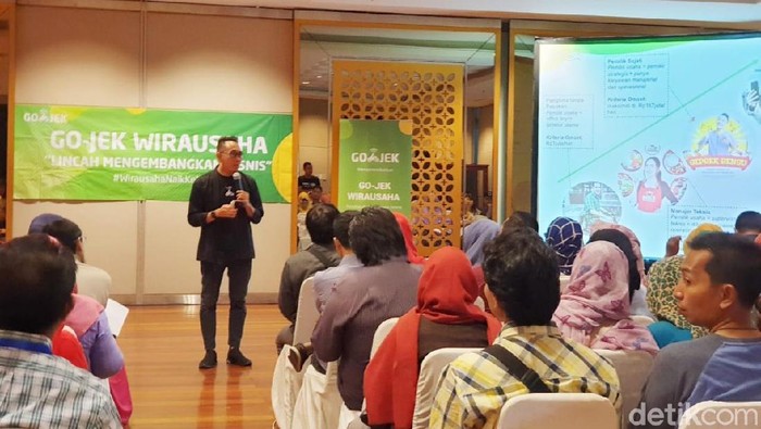 Brand and Marketing Expert Erwin Panigoro berbagi tips buat pelaku UKM (Foto: Adi Fida Rahman/detikINET) Brand and Marketing Expert Erwin Panigoro berbagi tips buat pelaku UKM (Foto: Adi Fida Rahman/detikINET)