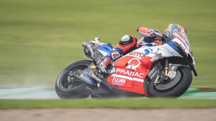 Danilo Petrucci tercepat di latihan bebas ketiga MotoGP Valencia. (Foto: Mirco Lazzari gp/Getty Images) Danilo Petrucci tercepat di latihan bebas ketiga MotoGP Valencia. (Foto: Mirco Lazzari gp/Getty Images)