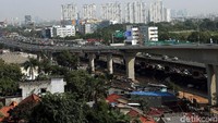 Tol Bacakyu seksi IA: Casablanca-Cipinang Melayu ini membentang sepanjang 3,19 km.