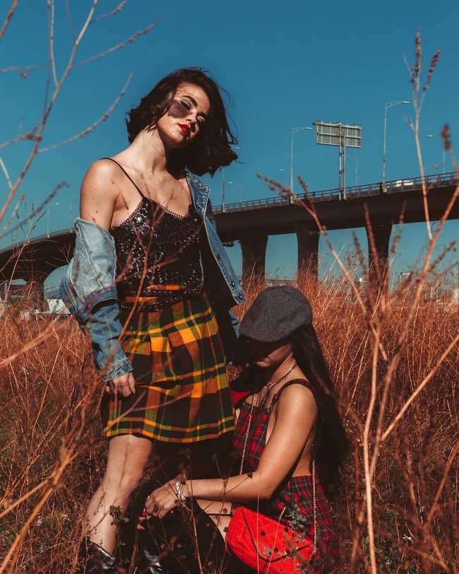 Tanda lahirku adalah bagian besar dalam hidupku. Itu membuatku unik dan diingat yang mana sangat penting dalam karier yang aku pilih, kata Cassandra. Foto: Instagram/@cassandranaud