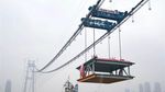 Jembatan Gantung Ganda Terpanjang di Dunia Dikebut