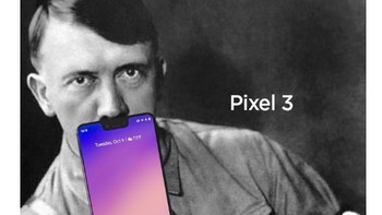 Kumis Adolf Hitler pun seperti notch. (Foto: Internet/9Gag)