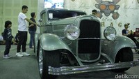 Ford Hot Rod 1932 yang telah dimodifikasi dipamerkan di Indonesia Modification Expo (IMX) 2018, Balai Kartini, Jakarta Selatan.