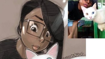 Ia gemar menggambar anime selama bertahun-tahun. (Foto: Instagram/Robert DeJesus)