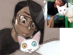 Seniman Ini Ubah Foto Orang Jadi Anime Lucu