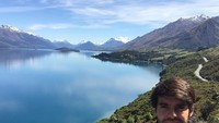 Mantan pemain AC Milan dan Real Madrid itu baru-baru ini berkunjung ke New Zealand dan berfoto dengan keindahan alamnya (Instagram/kaka)