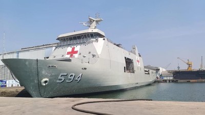 Ngintip Fasilitas Kesehatan di Kapal Bantu Rumah Sakit KRI Semarang