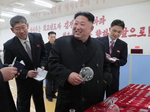 Pemimpin Korea Utara Kim Jong-Un